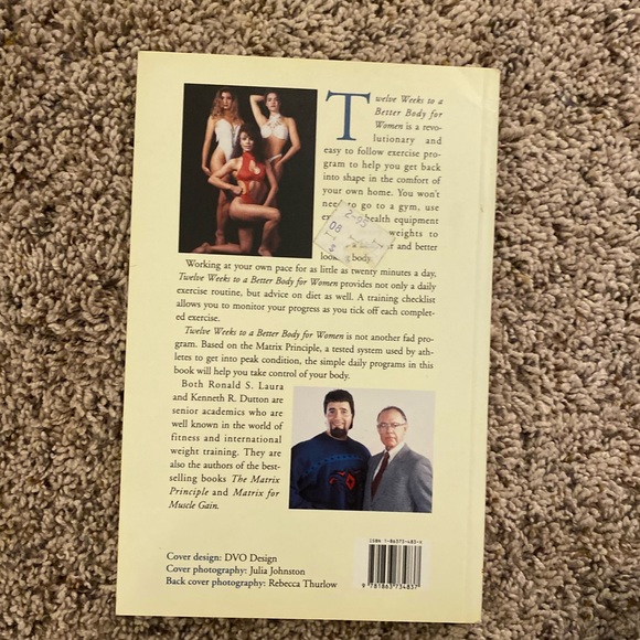 12 WEEKS TO A BETTER BODY Book by Ronald S Laura & Kenneth R Dutton - Picture 2 of 2